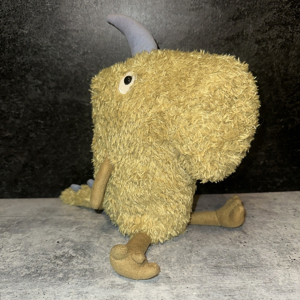 Jellycat GOOKIE Jubjub Monster Rare Alien RETIRED Horn Plush Stuffed With Tags